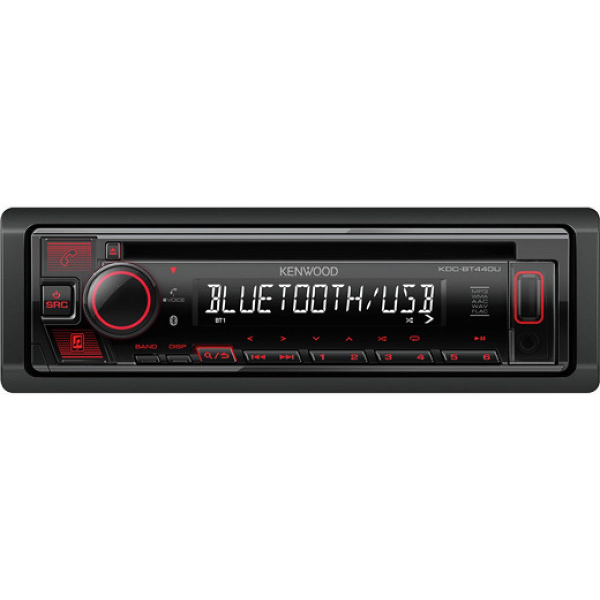 KENWOOD KDC-BT440U Bluetooth MP3-Radio met USB