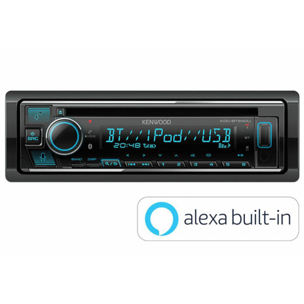 KENWOOD KDC-BT640U Bluetooth MP3-Radio met USB