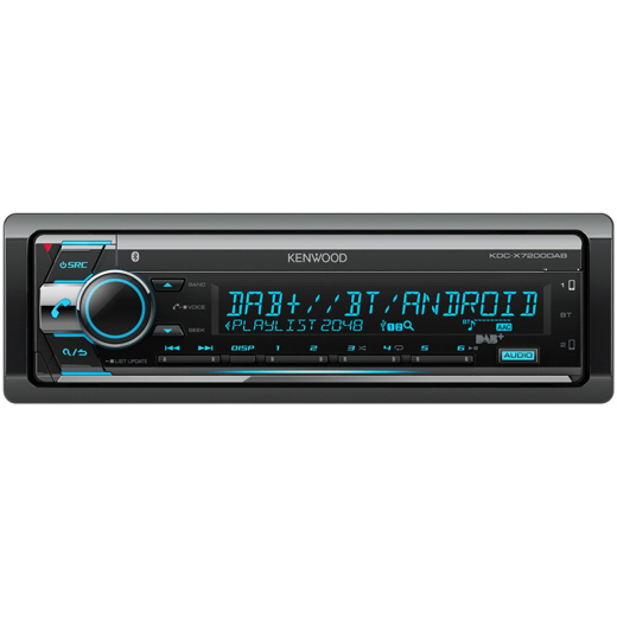 KENWOOD KDC-X7200DAB DAB-radio met USB en BT