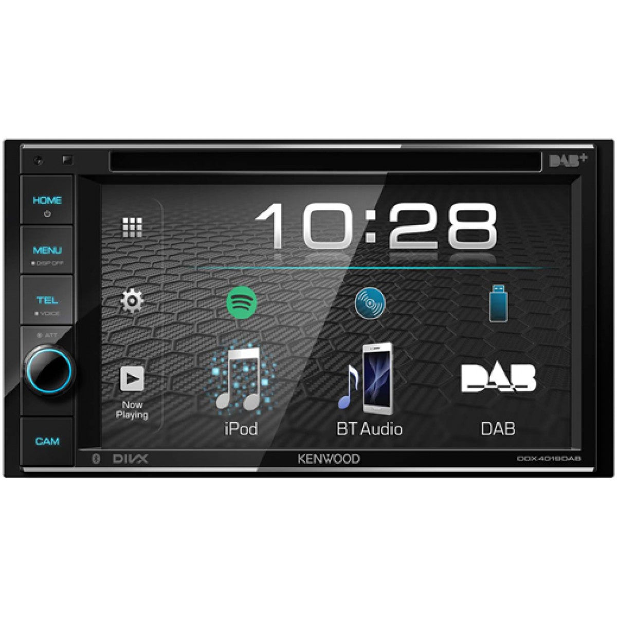 KENWOOD DDX4019DAB Moniceiver 2-Din met Bluetooth