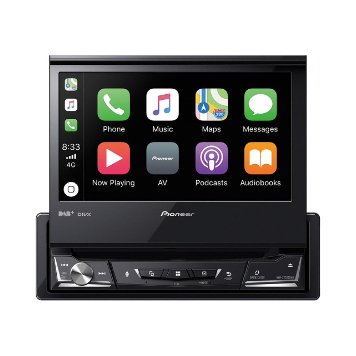 PIONEER AVH-Z7200DAB 1-DIN CarPlay Android Auto