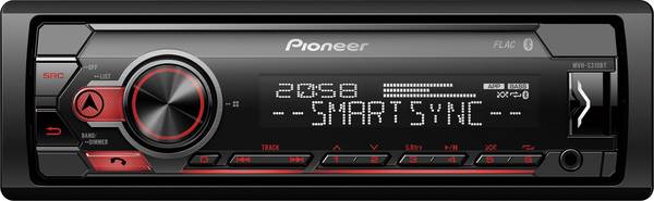 Pioneer MVH-S310BT Autoradio enkel DIN Bluetooth handsfree