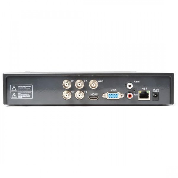 DVR Kit 7” TFT Monitor met 4 camera's en 500GB HDD